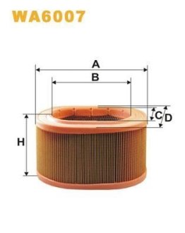 Фільтр повітряний WIX FILTERS WA6007