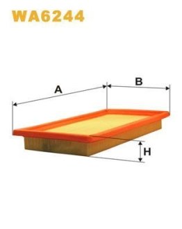 Фільтр повітря WIX FILTERS WA6244 (фото 1)