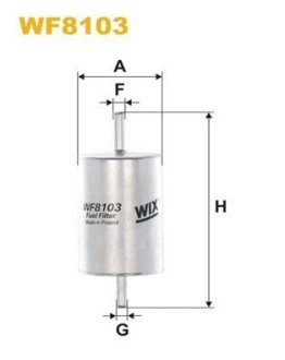 Фільтр палива WIX FILTERS WF8103 (фото 1)