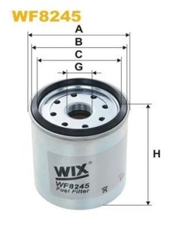 8245 (946/2) WIX FILTERS WF8245