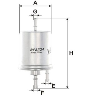 Фільтр палив. AUDI / PP836/5 (вир-во WIX-FILTERS) WIX FILTERS WF8324