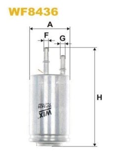 ФІЛЬТР ПАЛИВА WIX FILTERS WF8436