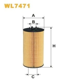 ФІЛЬТР ОЛИВИ WIX FILTERS WL7471 (фото 1)