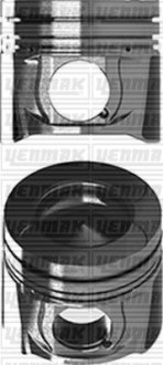 Поршень с кольцами і пальцем (размер отв. 85.01/STD) OPEL Movano 2.3CDTI 10-, RENAULT (M9T EURO 4/5) YENMAK 3104187000
