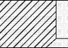 Комплект поршневих кілець (на 1 поршень) RENAULT Master II 2.5 dCi (89/STD) (3/1.75/2.5) YENMAK 9109149000 (фото 2)