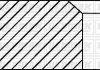 Комплект поршневих кілець (на 1 поршень) (82,51/STD) (1,2/1,5/2,0) VW, AUDI, SKODA 2,0i/2.0FSI/2,8i YENMAK 9109311000 (фото 2)