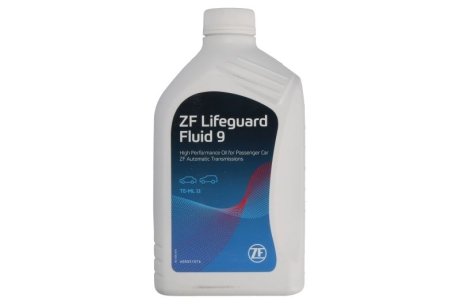 Масло трансмиссионное lifeguardfluid 9 1л ZF AA01.500.001