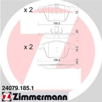 Деталь ZIMMERMANN 240791851