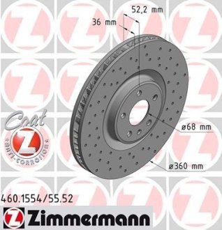 Деталь ZIMMERMANN 460155552