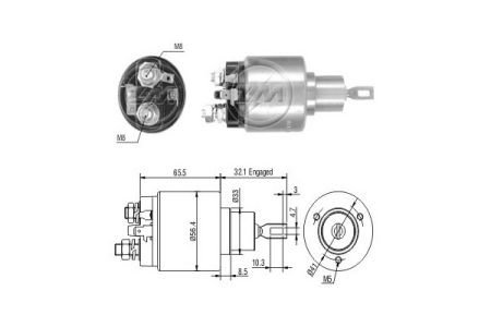 Втягуюче реле ZM ZM773